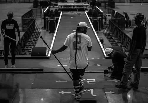 Cassper Nyovest rehearsing Fill Up The Dome